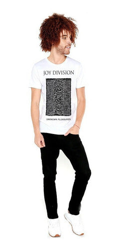 Camiseta Playera Toxic Joy Division Color Blanco