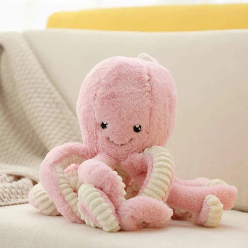 Hermoso Pulpo Bebé De Peluche Octopus Baby 22cm Envío Gratis