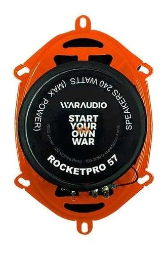 Medios Rangos War Audio Rocket Pro 5x7 120w Rms
