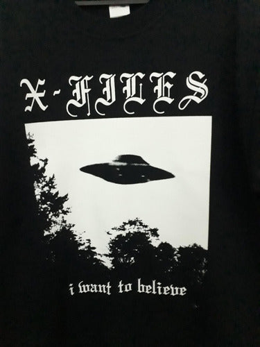 X Files  Playera I Want To Believe