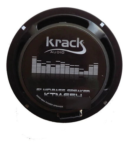 Par De Bocinas Open Show Krack Audio 6.5 Ktm-654