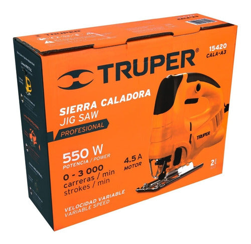 Sierra Caladora Profesional 550 W Truper 15420