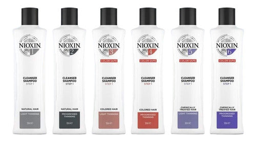Nioxin 3 Kit Tratamiento Para Caída Del Cabello  (3 Pzas)