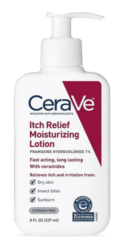 Itch Relief Moisturizing Lotion 237 Ml Cerave Eczema