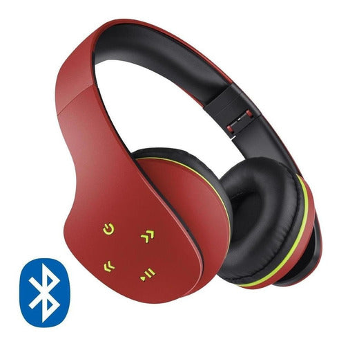 Audífonos Bluetooth Ultra Confort Color Rojo | aud-797cro