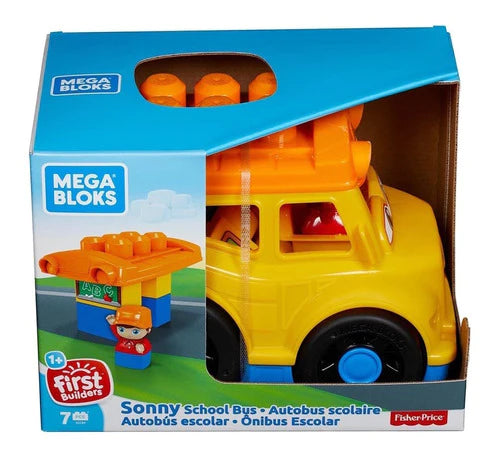 Mega Bloks® Autobús Escolar De Bloques Juguete Para Bebés