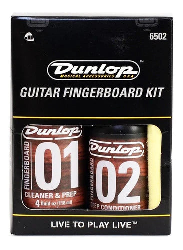 Kit De Mantenimiento Dunlop 6502 Para Diapasón De Guitarra