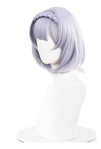 Peluca De Noelle Cosplay Anime Genshin Impact,hermosa