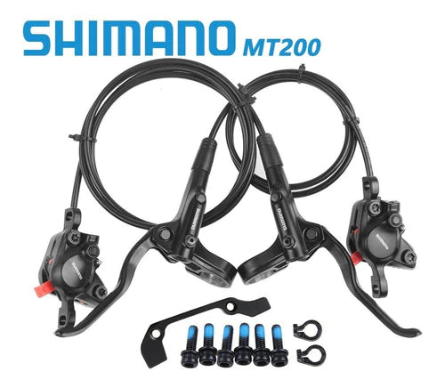 Frenos Hidraulicos Shimano Mt200 Bicicleta Disco Montaña Mtb