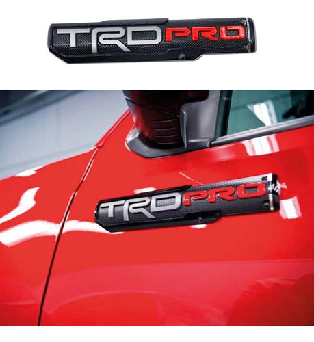2 Emblemas Trd Pro Nuevos Toyota Tacoma, Tundra Y 4 Runners