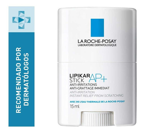 Barra Hidratante Lipikar Stick Ap+ La Roche Posay 15ml Seca