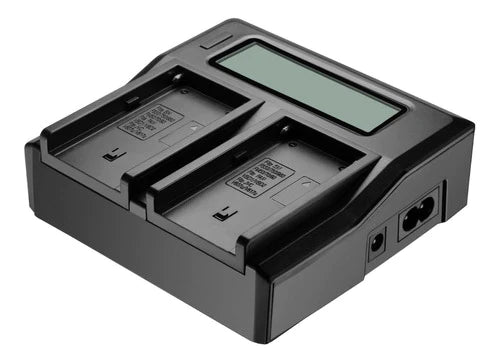 Cargador Dual Para Baterías Npf550, Npf970