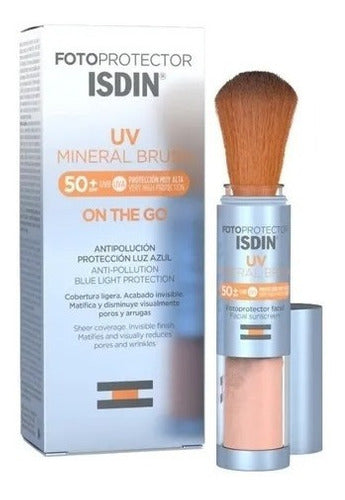 Isdin Fotoprotector Mineral Brush 50+spf 2g Antipolucion