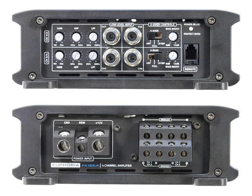 Amplificador Db Drive Euphoria Fx125.4 Clase Ab 4 Ch 125 W