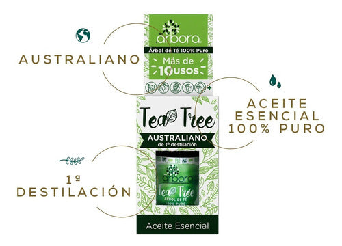 Kit Tea Tree: Jabón + Tónico Facial + Aceite Esencial
