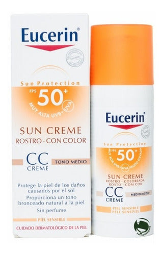 Eucerin Cc Creme Tono Medio Sun Creme Fps50