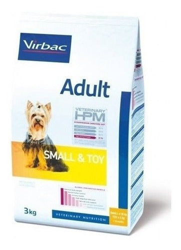 Alimento Adult Small And Toy Para Perro De Virbac Hpm 3 Kg