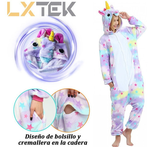 Pijama Unicornio Estrellas Y Envío Gratis!