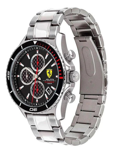 Reloj Ferrari Caballero Color Plateado 0830772 - S007