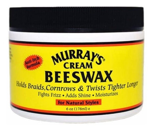 Cream Beeswax Crema De Cera De Abeja 178ml -murray's