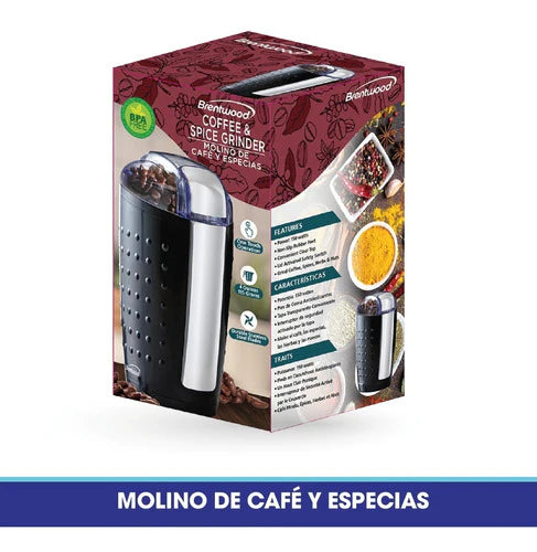 Molino De Café Granos Y Especias Eléctrico Moler Brentwoord