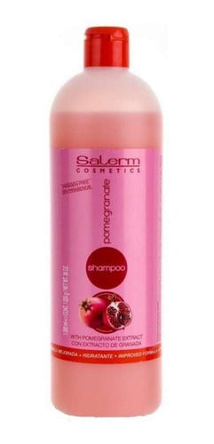 Salerm Shampoo Pomegranate 1000ml Rejuvenece Sin Parabenos