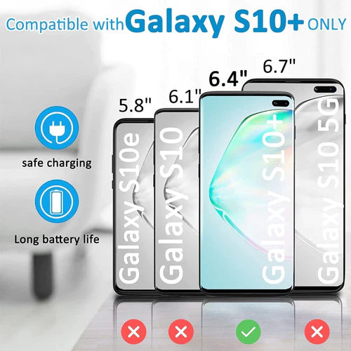 Carcasa Cargador De 6000mah Para Samsung Galaxy S10 Plus