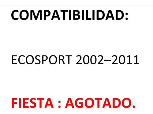 Brazo Limpiaparabrisas Medallon Traser Fiesta Ecosport 03-11