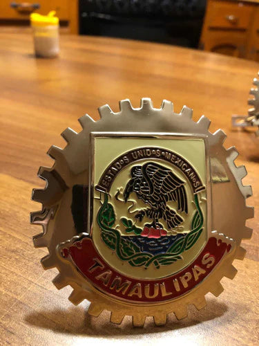 Emblema De Mexico De Tamaulipas  Para Parrilla