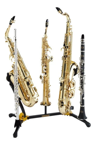 Hercules Ds-538b Soporte Para Saxofon Clarinete Y Flauta