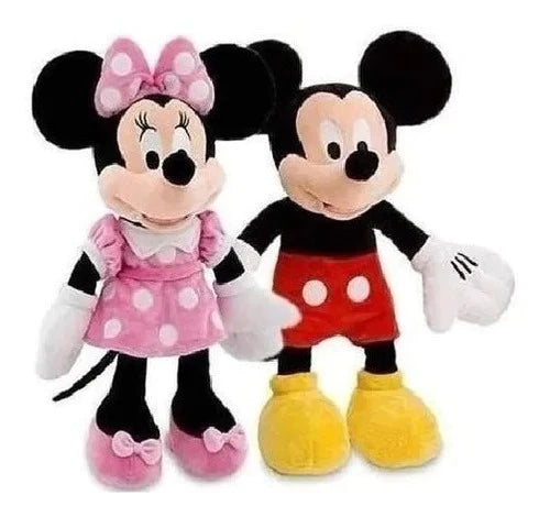 Mickey Mouse Y Minnie  50 Cm Nuevos