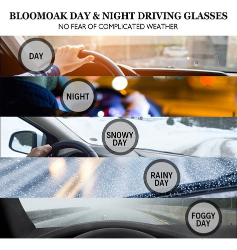 Gafas De Conducción De Día Y Noche Polarizadas Para Hombres