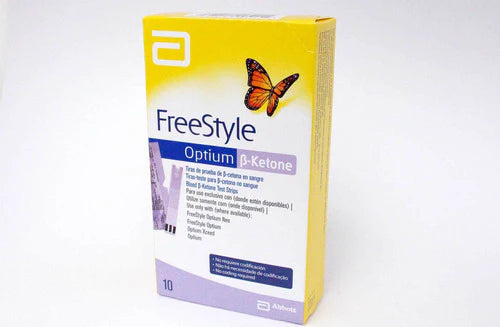 Freestyle Optium B-ketone - 10 Tiras Reactivas