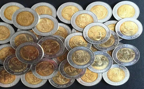 100 Capsulas Para  Monedas 26 Mm Para 5 Pesos Monedas Chicas