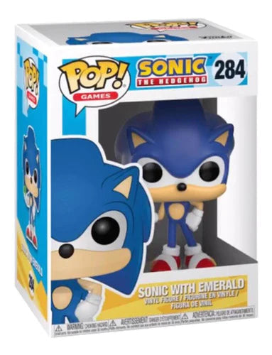 Sonic Con Esmeralda Funko Pop Hedgehog