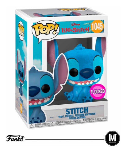 Funko Pop Disney Stitch #1045 Flocked Exclusive