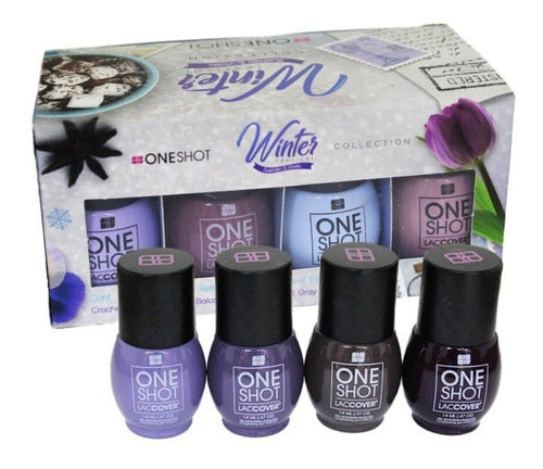 Coleccion Winter Gel Semipermanente Laccover By One Shot