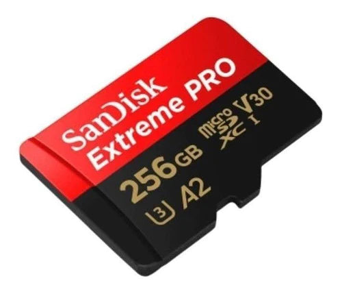 Memoria Micro Sd 256gb Sandisk Extreme Pro Graba 4k Drone