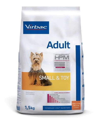 Alimento Virbac Adult Small & Toy 1.5 Kg