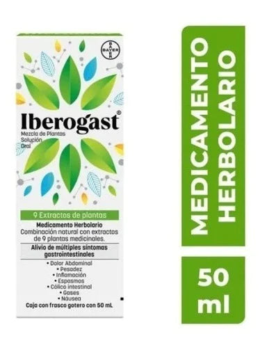 Iberogast Mezcla De Plantas Solucion Oral 50ml