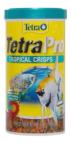Alimento Premium Tetrapro Crisps P/ Peces Tropicales (190gr)