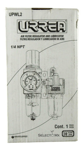 Filtro Para Compresor Regulador Y Lubricador De Aire Urrea®