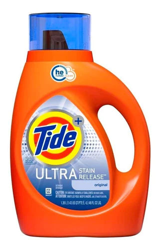 Tide He Turbo Clean Ultra Stain Detergente Líquido 1.36lt