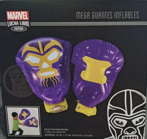Guantes Inflables Grandes Marvel Lucha Libre Thanos