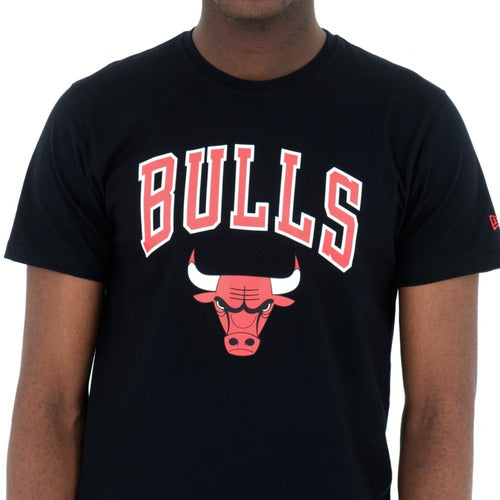 New Era Playera Manga Corta Chicago Bulls Basics Nba