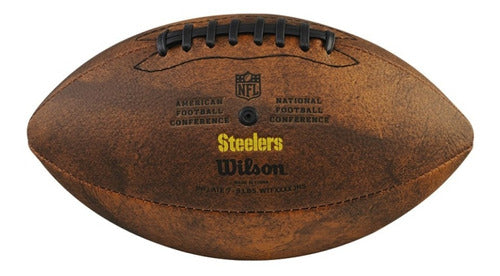 Balón De Futbol Americano Nfl Pittsburgh Throwback  Wilson