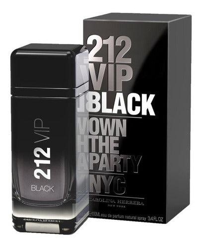 Carolina Herrera 212 Vip Black Eau De Parfum 100 ml Para  Hombre