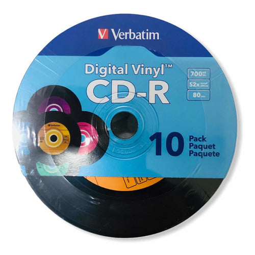 Cd-r Verbatim Vinyl 50 Discos