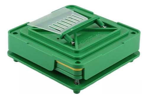 Encapsuladora Manual #0 Semiautomática 100 Agujeros, Verde