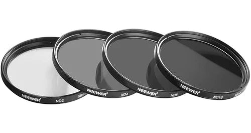Kit De Filtros Nd 58mm Nd2 Nd4 Nd8 Nd16 Profesional